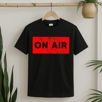 On Air Radio Live Microphone Dj T-Shirt