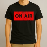 On Air Radio Live Microphone Dj T-Shirt