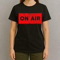 On Air Radio Live Microphone Dj T-Shirt