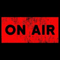 On Air Radio Live Microphone Dj Flat Bill Trucker Hat