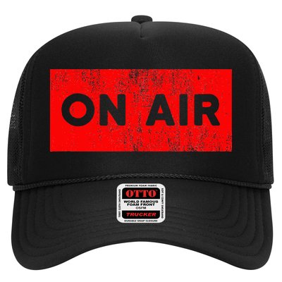 On Air Radio Live Microphone Dj Hat