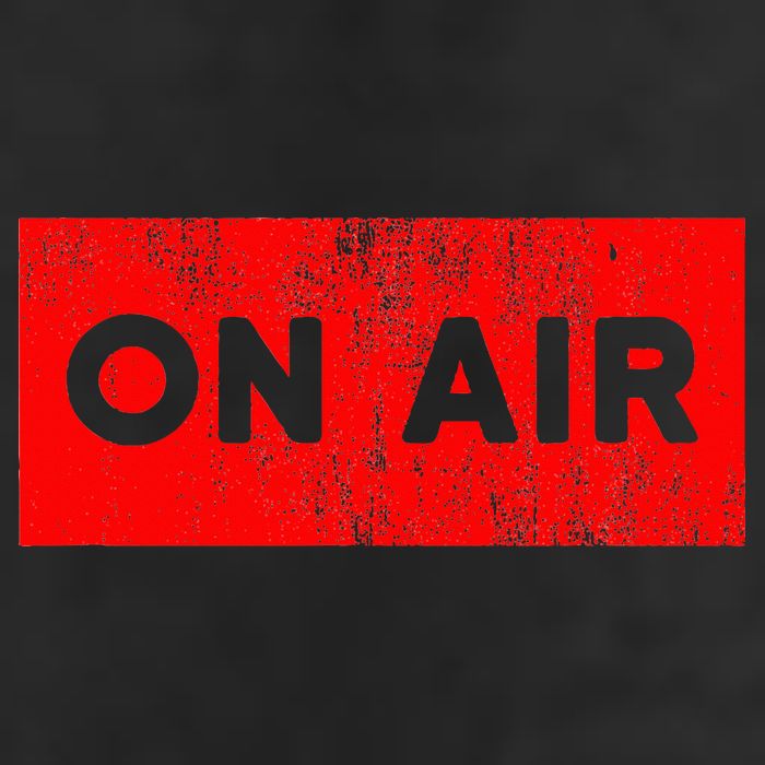 On Air Radio Live Microphone Dj Hat