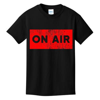 On Air Radio Live Microphone Dj Kids T-Shirt
