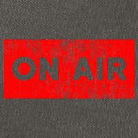 On Air Radio Live Microphone Dj Cotton Canvas Backpack