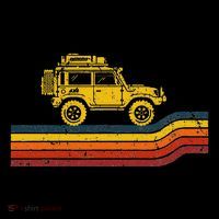 Overland Atlas Retro Rover Tracks 4x4 Offload Camping = Toddler T-Shirt