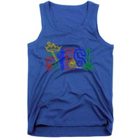 Oes Adah Ruth Esther Martha Electa Emblems Parents Day Gift Tank Top