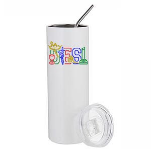 Oes Adah Ruth Esther Martha Electa Emblems Parents Day Gift Stainless Steel Tumbler