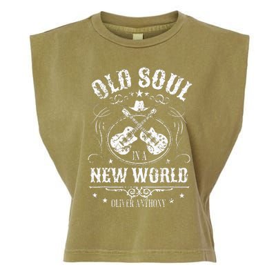 Oliver Anthony Rich North Of Richmond Old Soul New World Garment-Dyed Women's Muscle Tee