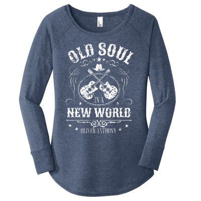 Oliver Anthony Rich North Of Richmond Old Soul New World Women's Perfect Tri Tunic Long Sleeve Shirt