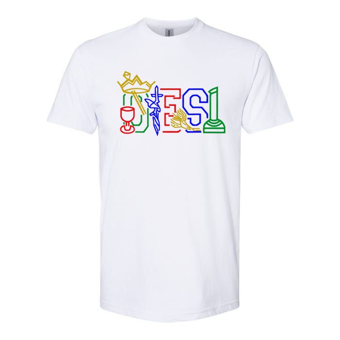 Oes Adah Ruth Esther Martha Electa Emblems Parents Day Softstyle CVC T-Shirt