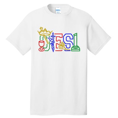 Oes Adah Ruth Esther Martha Electa Emblems Parents Day Tall T-Shirt