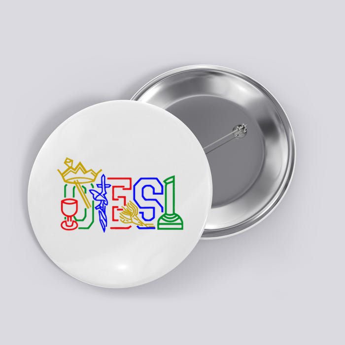 Oes Adah Ruth Esther Martha Electa Emblems Parents Day Button