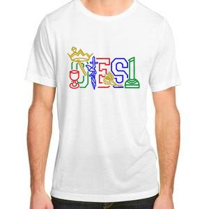 Oes Adah Ruth Esther Martha Electa Emblems Parents Day Adult ChromaSoft Performance T-Shirt