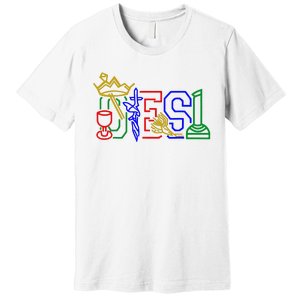 Oes Adah Ruth Esther Martha Electa Emblems Parents Day Premium T-Shirt