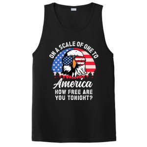 On A Scale Of One To America How Free Are You Tonight PosiCharge Competitor Tank