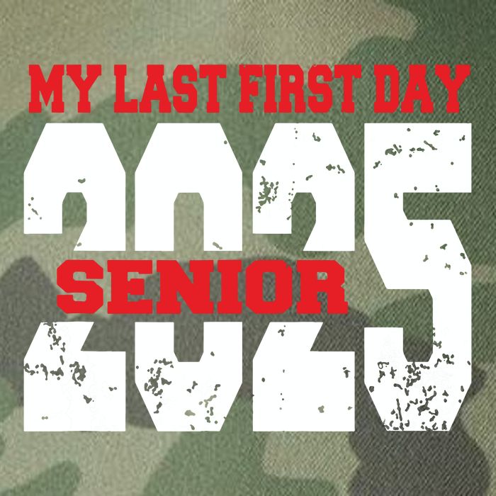 Officially A Senior My Last First Day Class Of 2025 Student Legacy Tie Dye Trucker Hat