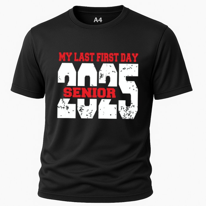 Officially A Senior My Last First Day Class Of 2025 Student Performance Shirt