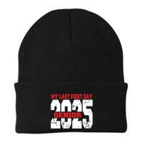 Officially A Senior My Last First Day Class Of 2025 Student Beanie