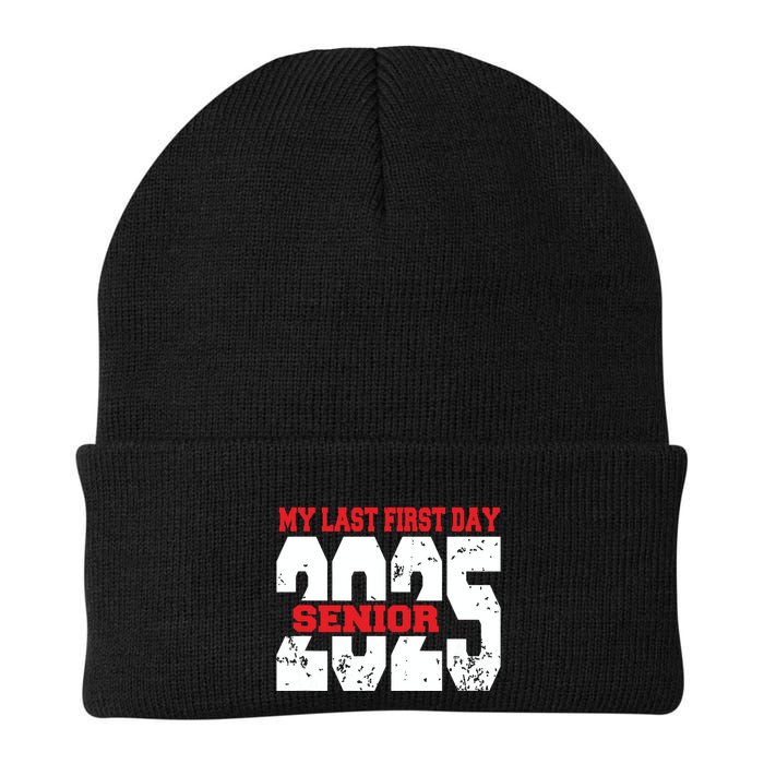 Officially A Senior My Last First Day Class Of 2025 Student Beanie