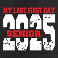 Officially A Senior My Last First Day Class Of 2025 Student Beanie