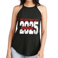 Officially A Senior My Last First Day Class Of 2025 Student Women's Perfect Tri Rocker Tank