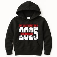 Officially A Senior My Last First Day Class Of 2025 Student Kids Hoodie