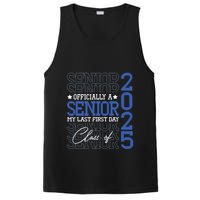 Officially A Senior 2025 My Last First Day Class Of 2025 PosiCharge Competitor Tank
