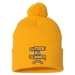 Outside All Summer On Me Pom Pom 12in Knit Beanie