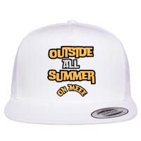 Outside All Summer On Me Flat Bill Trucker Hat