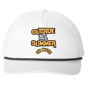 Outside All Summer On Me Snapback Five-Panel Rope Hat