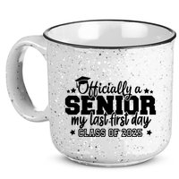 Officially A Senior My Last First Day 2025 15oz Campfire Ceramic Mug