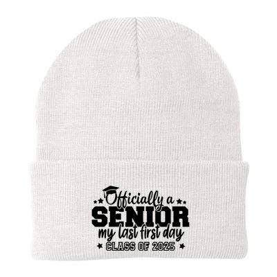 Officially A Senior My Last First Day 2025 Beanie
