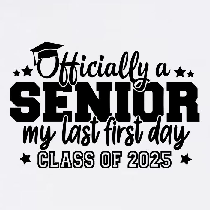 Officially A Senior My Last First Day 2025 Wool Snapback Cap