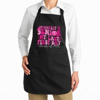 Officially A Senior My Last First Day Class Of 2025 Apron