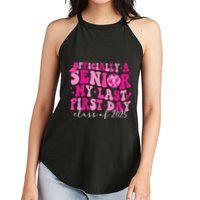 Officially A Senior My Last First Day Class Of 2025 Women's Perfect Tri Rocker Tank