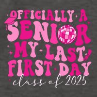 Officially A Senior My Last First Day Class Of 2025 Vector Backpack