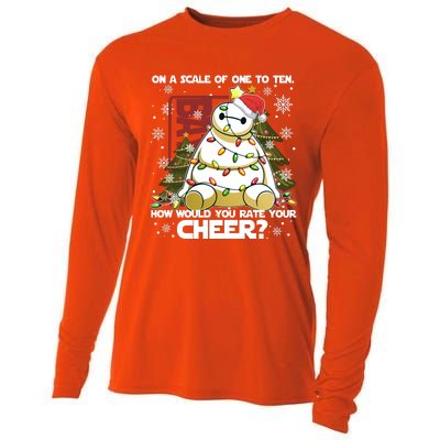 On A Scale Of One To Ten How Do You Rate Your Cheer Merry Christmas Cooling Performance Long Sleeve Crew