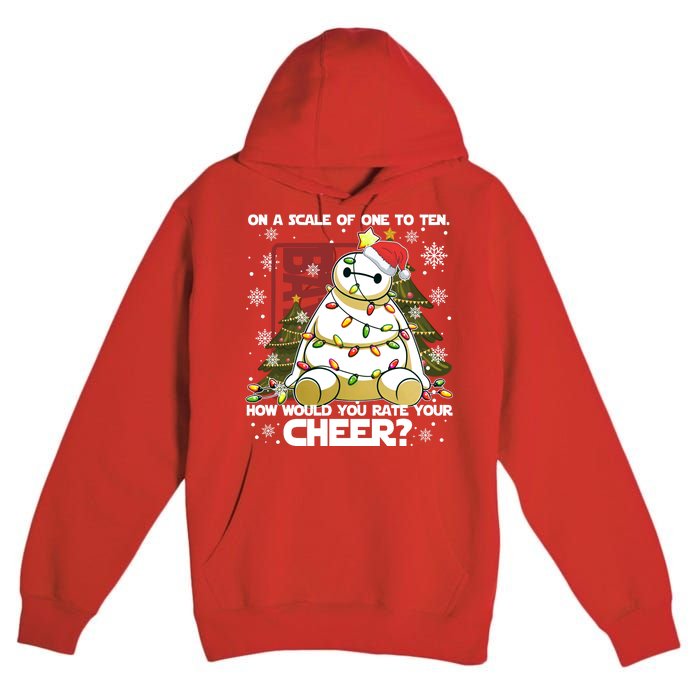 On A Scale Of One To Ten How Do You Rate Your Cheer Merry Christmas Premium Pullover Hoodie