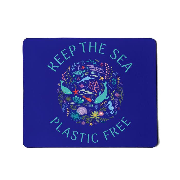 Ocean Animal Sea Fish Keep The Sea Plastic Free Environt Meaningful Gift Mousepad