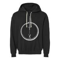OUROBOROS Alchemy Symbol Occult Sacred Geometry Garment-Dyed Fleece Hoodie