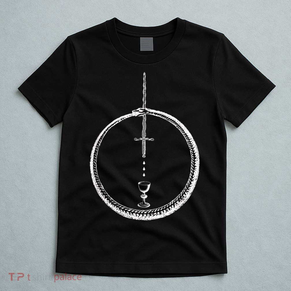 OUROBOROS Alchemy Symbol Occult Sacred Geometry T-Shirt