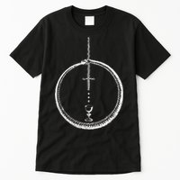 OUROBOROS Alchemy Symbol Occult Sacred Geometry Tall T-Shirt