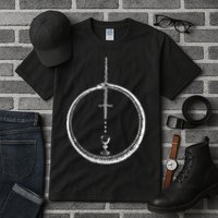 OUROBOROS Alchemy Symbol Occult Sacred Geometry Tall T-Shirt