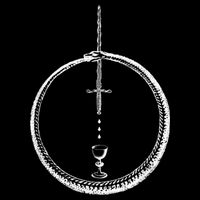 OUROBOROS Alchemy Symbol Occult Sacred Geometry Sustainable Bucket Hat