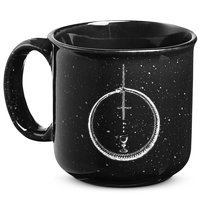 OUROBOROS Alchemy Symbol Occult Sacred Geometry 15oz Campfire Ceramic Mug