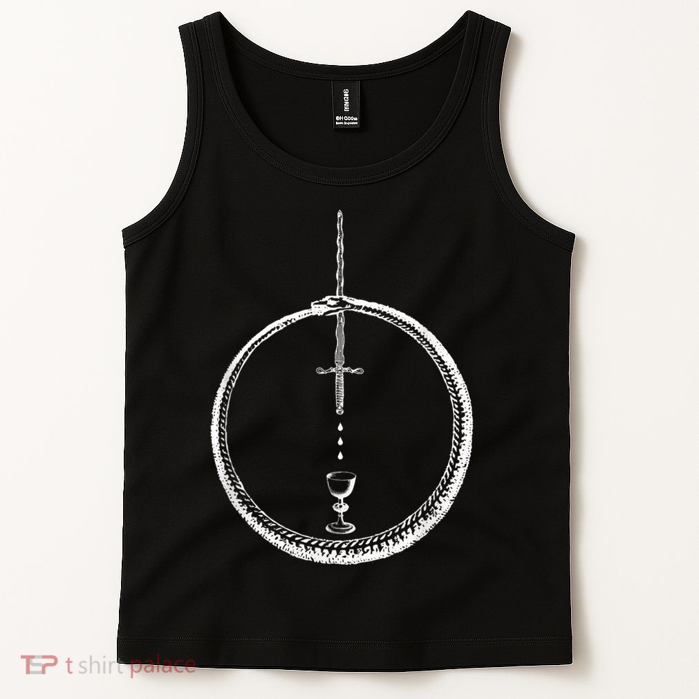OUROBOROS Alchemy Symbol Occult Sacred Geometry Tank Top