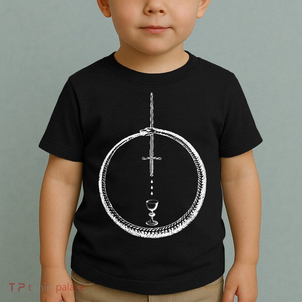 OUROBOROS Alchemy Symbol Occult Sacred Geometry Toddler T-Shirt