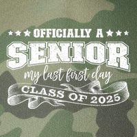 Officially A Senior My Last First Day Class Of 2025 Legacy Tie Dye Trucker Hat