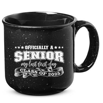 Officially A Senior My Last First Day Class Of 2025 15oz Campfire Ceramic Mug