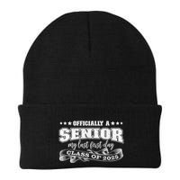 Officially A Senior My Last First Day Class Of 2025 Beanie